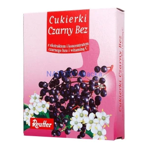 Reutter cukierki bez czarny 50 g 