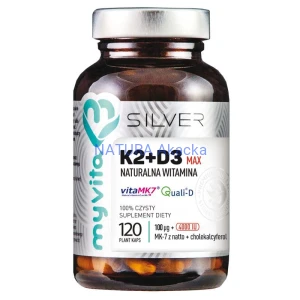 Silver Witamina K2 + D3 Max 120 kaps.