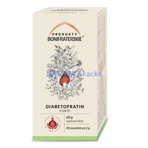 Produkty Bonifraterskie Diabetofratin Forte, 30 saszetek (60 g)