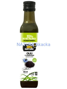 Olej z czarnuszki 250 ml .