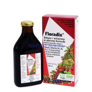 Floradix 500 ml żelazo i witaminy.
