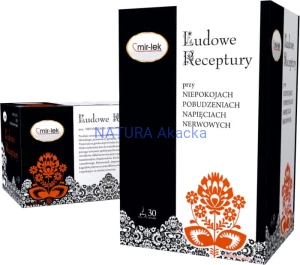 LUDOWE RECEPTURY napięcia nerwowe, stres, drażliwości 30 saszetek MIR-LEK