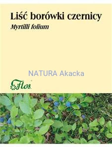 Borówka czernica liść 50 g Flos