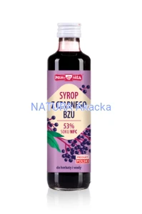 Syrop z czarnego bzu 250 ml 53% soku.
