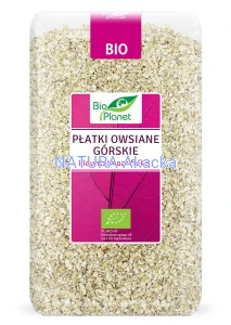 Płatki owsiane Górskie BIO 600 g.