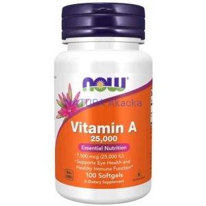 NF Vitamin A 25,000 IU/100 kaps.