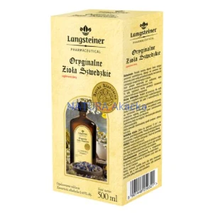 Oryginalne Zioła Szwedzkie 500ml LANGSTEINER