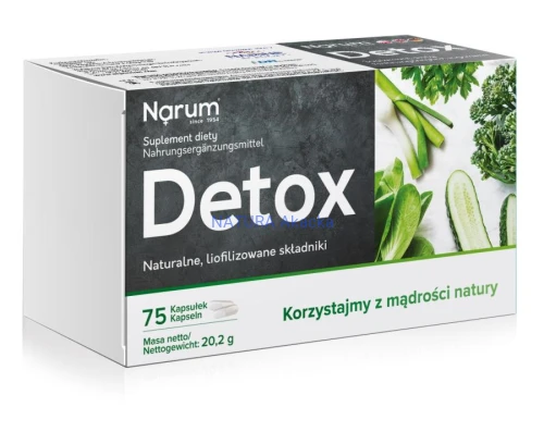 4850016650951 Narum Detox 200 mg 75 kapsułek-pełna