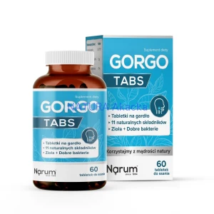 Gorgo Tabs 600 mg, 60 tabletek do ssania Narum