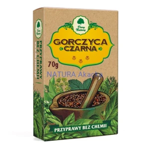 Gorczyca czarna 70 g Dary Natury .