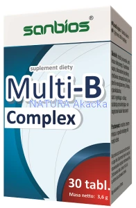Multi-B Complex 30 tabl. Sanbios