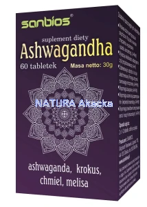 Ashwagandha 60 tabl. Sanbios