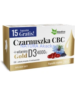 Czarnuszka CBD Gold kaps 75 szt