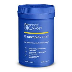 Bicaps B Complex MAX 60 kaps.