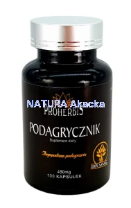 Podagrycznik pospolity 450 mg 100 kaps