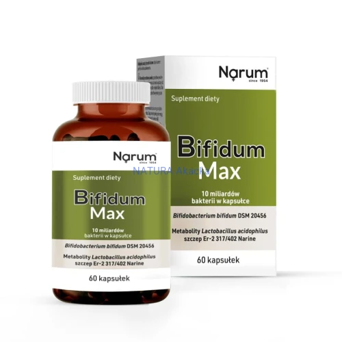 4850016651071 Narum Bifidum Max 60 kapsułek