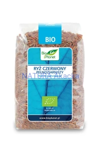 Ryż czerwony 400 g Bio Planet.