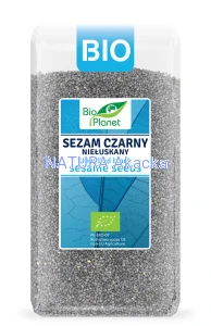 Sezam czarny BIO 400 g BIO PLANET