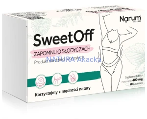 SweetOff 400 mg 90szt/54k Narum