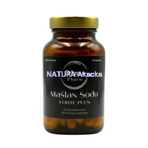 Maślan sodu Forte Plus 500mg, 100 kaps.