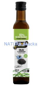 BIG NATURE Olej z czarnuszki tłoczony na zimno 500ml