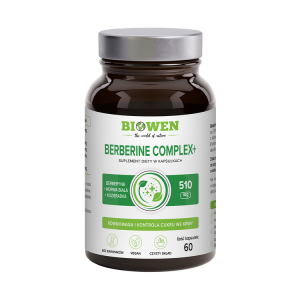 Berberine Complex+ 510mg 60kps,
