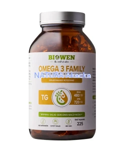 Omega 3 Family TG 720mg EPA, 480mg DHA 225 kaps.