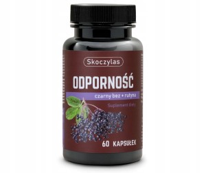 ODPORNOŚĆ czarny bez, rutyna, czystek lekarski 60 kapsułek