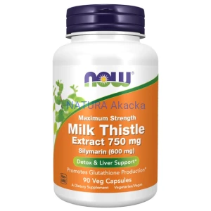 NOW FOODS MILK THISTLE EXTRACT 750 mg 90 Kaps