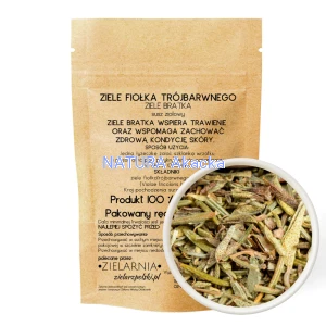 Fiołek trójbarwny ziele 50g ZIELARZPOLSKI.PL