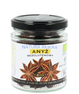 Anyż gwiazdki bezglutenowy BIO 35g