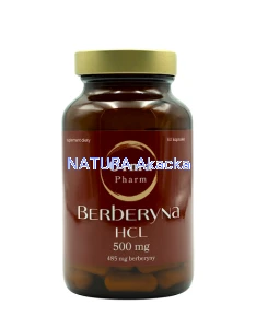 OLMA PHARM Berberyna HCL 500mg, 60 kaps.