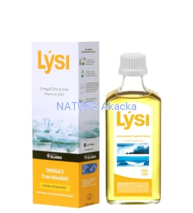 LYSI Tran islandzki o smaku cytrynowym 240ml
