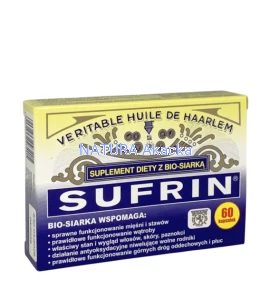 SUFRIN suplement diety z BIO-SIARKĄ 125mg, 60 kapsułek