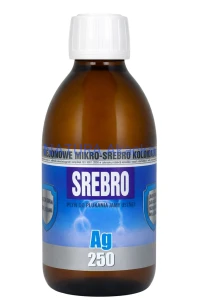 Mikro-Srebro koloidalne Ag250 25ppm 300ml PRO AKTIV