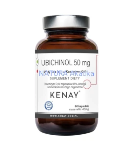 KENAY Ubichinol 50mg, 60kaps. - aktywny Koenzym Q10