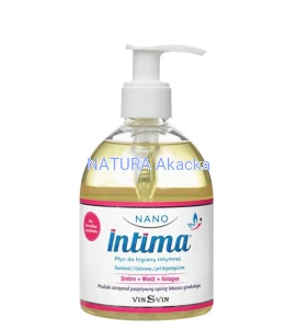 Płyn do higieny intymnej Nanointima ze srebrem, miedzią i kolagenem 300ml VINSVIN