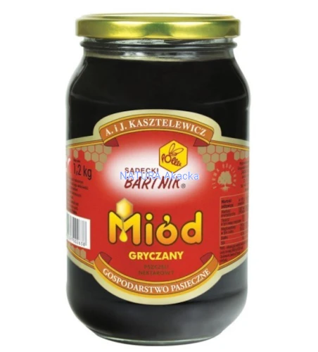 5900597002638 Miód gryczany 1,2kg Bartnik