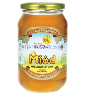 Miód wielokwiatowy 1,2kg Bartnik