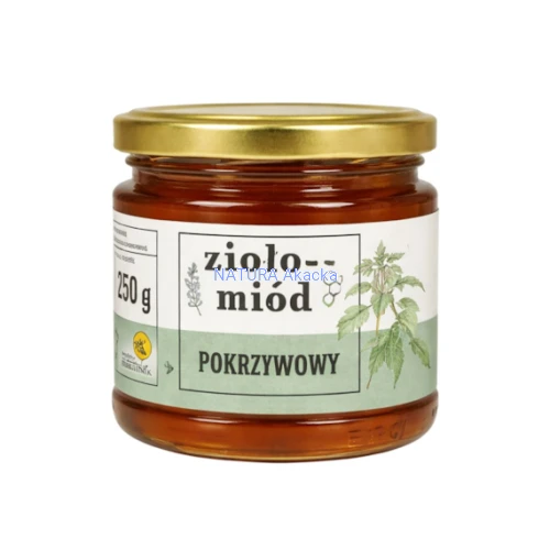 5900597000108 Ziołomiód pokrzywowy 250g Bartnik