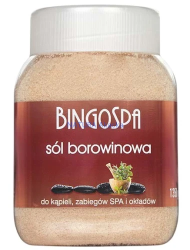 5901842001055 BingoSPA sól borowinowa do okładów i kąpieli 1,35kg