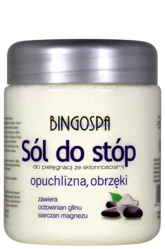 5901842000133 BingoSPA Sól do stóp opuchlizna, obrzęki 550g
