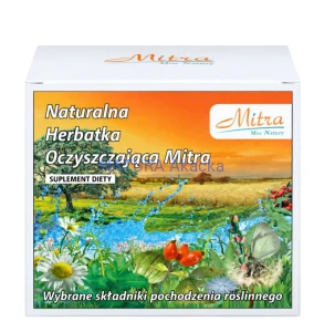 MITRA Naturalna herbatka oczyszczająca 30x2g