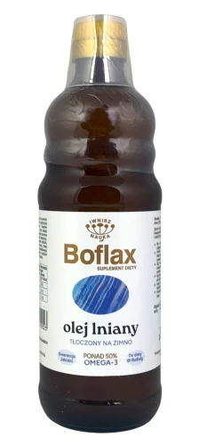 5904536012023 Olej lniany Boflax do dietyDr Budwig