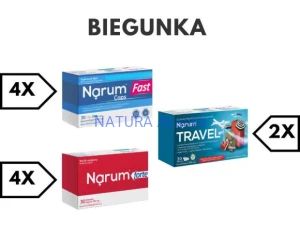 BIEGUNKA zestaw Narum