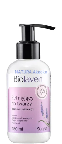 5907502687539 Biolaven żel myjący do twarzy 150 ml Sylveco