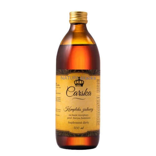 5904507290139 Carska Kompleks ziołowy Bołotowa 500ml - Carska Wódka