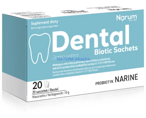 4850016651132 Narum Dental Biotic Sachets 20 saszetek