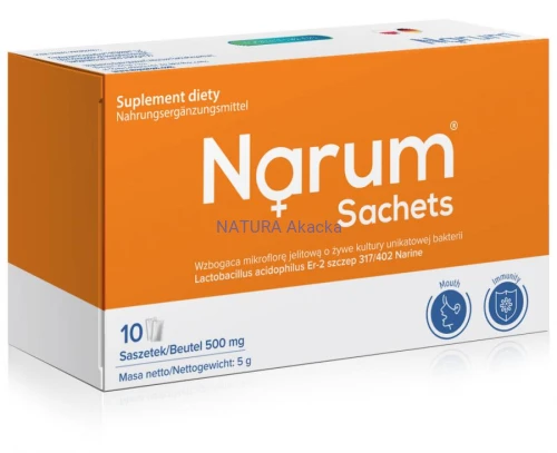 4850016650043 Narum Sachets 500 mg | 10 saszetek