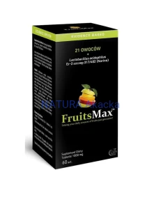FruitsMax 1000 mg 60 tabl. do ssania Narum